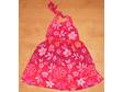 EUC - Girls Size 3T Halter Dress - Pink Hawaiin Theme